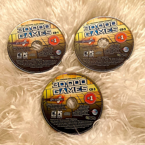 📀 3 CD ROMS with 3000 Games 📀 - Picture 4 of 7